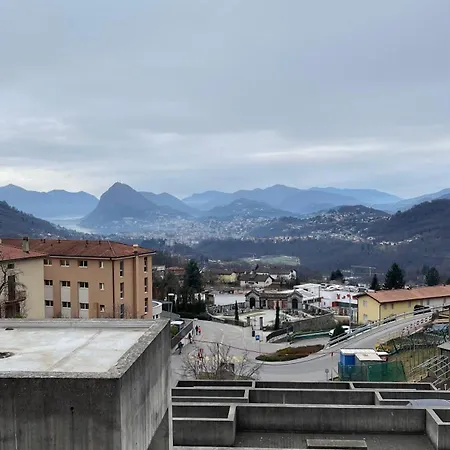 Quiet Flat In Nature In شقة لوغانو